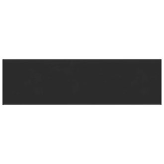 vidaXL Umbral De Ventana Negro Con Vetado De Madera 120 X 40 X 4,5 Cm Vidaxl