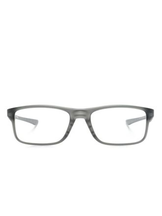 Oakley Occhiali squadrati Plank 2.0 - Grigio