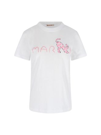 Marni T-Shirt Logo Animal Aphabet