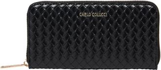 Carlo Colucci Carlo Colucci, Wallets & Cardholders, female, Black, Size: ONE SIZE Woven Style Wallet