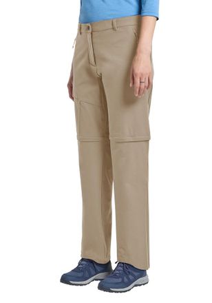 Jack Wolfskin Zip-off-Hose JACK WOLFSKIN PICO TRAIL ZIP OFF PANTS W, Damen, Gr. 34, N-Gr, hazel wood, Obermaterial: 100% Polyester. Futter: 100% Polyester, Hosen Zi