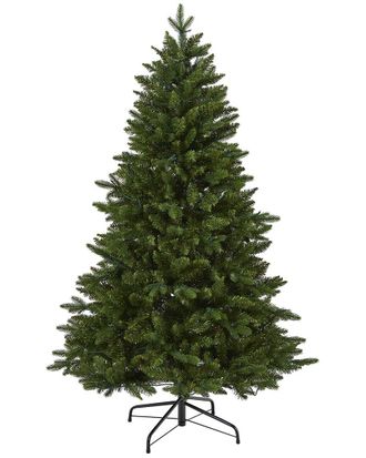 Nearly Natural 5Ft. New Hampshire Fir Artificial Christmas Tree With 150 Led Lights