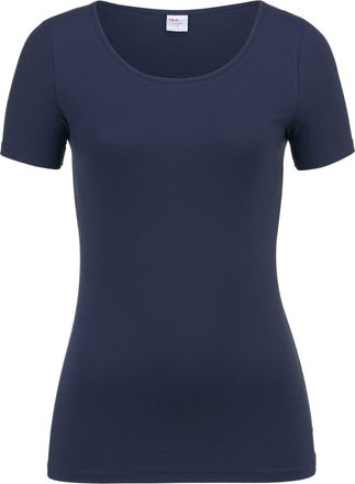 Isa Kurzarmshirt ISA BODYWEAR Shirt kurzarm, Damen, Gr. XL, dunkelblau, Obermaterial: 88% Lyocell CLY. 12% Elasthan EL., Shirts Kurzarmshirt