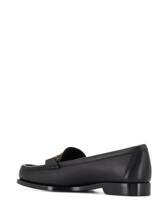 Ferragamo Gancini Horse-Bit Loafer - Black