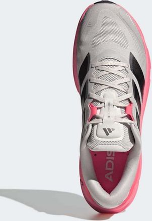 adidas Adistar 5 sneakers da corsa grigie e rosa-Grigio