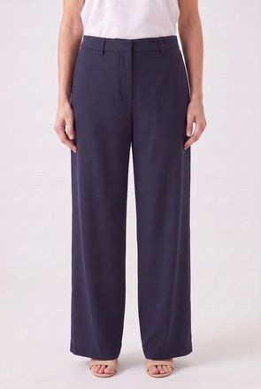 Brunello Cucinelli Womens 100% Cotton Casual Navy Pants Nwt, Size 40