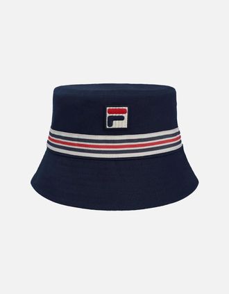 Fila Mens Fila Jojo Heritage Stripe Bucket Hat Navy - Size: ONE size