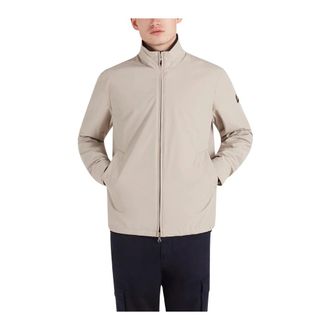 Paul & Shark Paul & Shark, Light Jackets, male, Beige, Size: XL Technical fabric jacket with multiple pockets