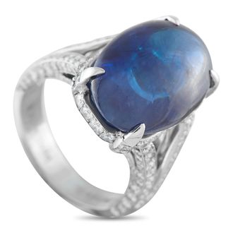 Jacob & Co. Jacob & Co Platinum 1.40ct Diamond and Sapphire Ring JC01-122425