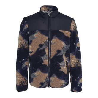 Barbour Camo Drafthouse Fleece Jas Multicolor - Heren - Vesten met rits - Veelkleurig - XL - Polyester - Hoodies & sweatvesten