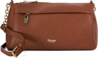 Dune London Womens Accessories Drive - Chain Strap Shoulder Bag - Tan - One Size