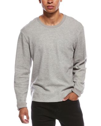James Perse Brushed Thermal Crewneck Sweater