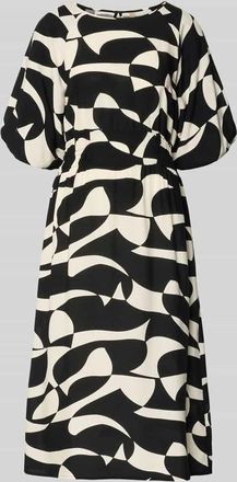 Soyaconcept Midikleid aus Viskose Modell CHANISE in BLACK, Gr&ouml;&szlig;e XXL