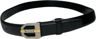 Dior Pre-owned Belts, female, Black, Size: ONE SIZE Pre-owned Leather Belt