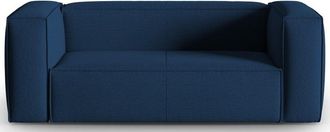 BLOOMINGLOFT 2-Sitzer Design Sofa Mackay mit Strukturstoff