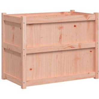 vidaXL Jardinera Madera Maciza De Abeto Douglas 90x50x70 Cm Vidaxl