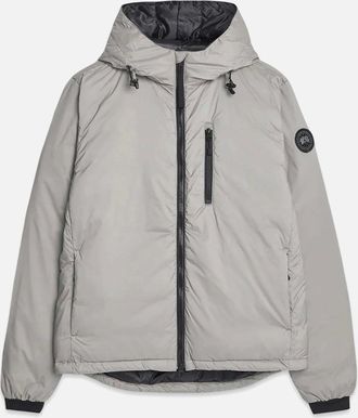 Canada Goose Mens LODGE HOODED JACKET BLACK DISC - Grey - Size: 38/Regular