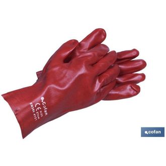 cofan Guantes De Pvc Estanco De 27 O 35 Cm Para Tareas De Limpieza Cofan 27 Cm (bl&iacute;ster 12 Pares)