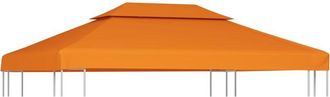 vidaXL Cubierta De Repuesto De Cenador Naranja 310 G/m&sup2; 3x4 M Vidaxl Naranja