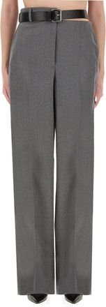 Stella McCartney Flannel Pants With Belt-Donna