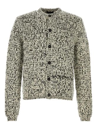 Prada Cardigan girocollo con maniche lunghe - Toni neutri