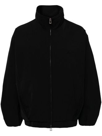 Songzio volume dart mock-neck jacket - Black