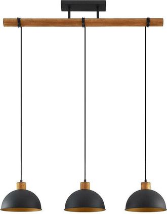 Lindby Lámpara colgante Flurin en Negro de Metal - Lindby