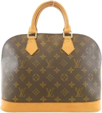 Louis Vuitton Pre-owned Handbags, female, Brown, Size: ONE SIZE Pre-owned Alma PM Handbag