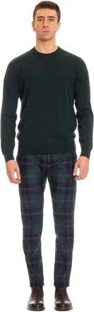 Drumohr Uomo, Pantaloni, Multicolore, M, new