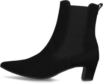 Paul Green Schoenen, Dames, Zwart, 40 1/2 EU, Su&egrave;de, Ankle Boot 8354