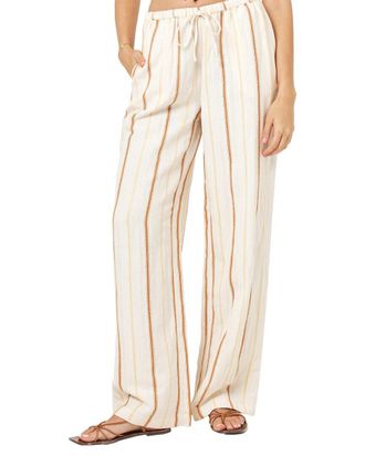 L*Space Beach House Linen-Blend Pant