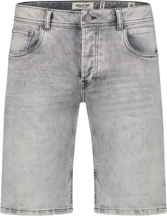 Circle Of Trust Denim Shorts - Heren - Denim shorts - Grijs - W27 - Denim - Korte Broeken