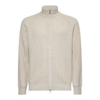 Brunello Cucinelli Hombre, Jerseys, Beige, Talla: M