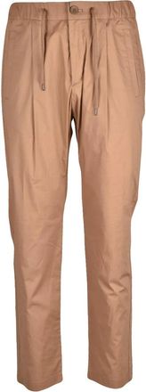 Herno Cotton Stretch Trousers - Beige