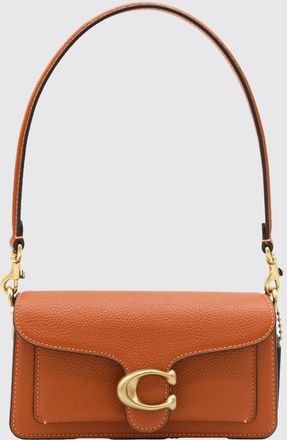 Coach Borsa a spalla Tabby in pelle a grana con monogramma e chiusura con patta