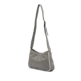 Saint Laurent Pre-owned Shoulder Bags, female, Gray, Size: ONE SIZE Pre-owned Nylon Shoulder Bag