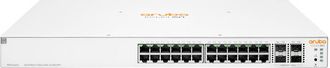 hpe clothing Hpe Aruba Instant On 1930 24g 4sfp+ 370w Poe (24 Puertos Gigabit 370w Poe Administrado + 4x Gigabit Sfp 1u Rack Jl684b)