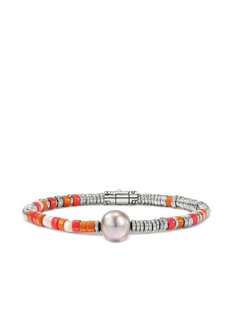John Hardy Armband met parels - Zilver