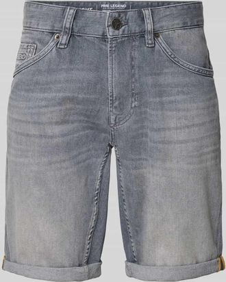 PME Legend Regular Fit Jeansshorts im 5-Pocket-Design in Mittelgrau, Gr&ouml;&szlig;e 30