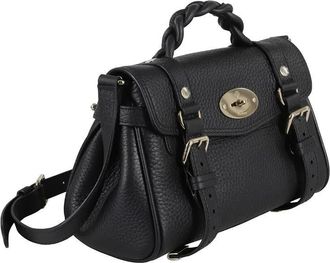 Mulberry Hobo Bags - Mini Alexa Heavy Grain - Gr. unisize - in Schwarz - für Damen