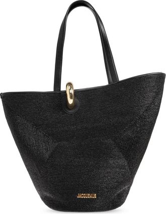 Jacquemus Le Bambola Shopper Bag - Dames - Shoppers - Zwart - ONE Size - Katoen - Tassen