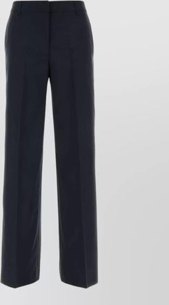 Pantaloni Torino francoise twill trousers wide leg design