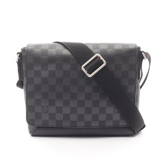 Louis Vuitton Black Onyx Damier Infini Leather Shoulder Bag (Pre-Owned)
