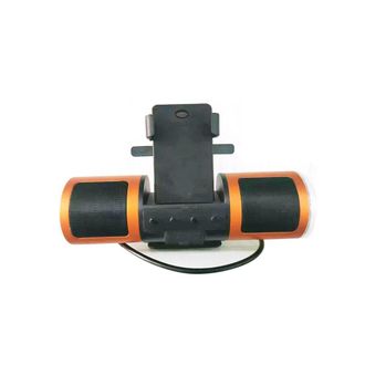 OEM Autoest&eacute;reo Mp3 Para Motocicleta De 20 W Con Subwoofer, Soporte Para Tel&eacute;fono Celular Y Luces De Colores