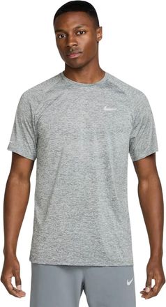 Nike Heren Stride Hardloop Top (Rook Grijs)