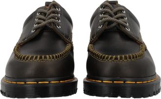 Dr. Martens Military Green Rugged Sole Leather Loafers