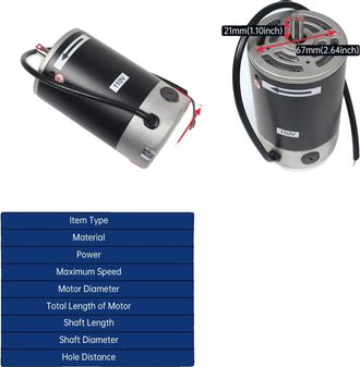 OEM Motor Para Mini Torno, Compatibilidad Vers&aacute;til, Rendimiento Fiable, Motor De 550 W, 220 V
