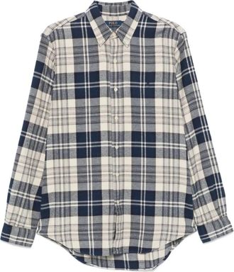 Polo Ralph Lauren Geruite Flanellen Overhemd - Heren - Casual Overhemden - Veelkleurig - XL - Katoen - Overhemden