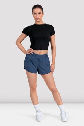 Bloch Ladies Apex Double Layer Short, Bering Sea