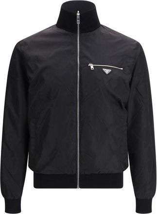 Prada Mens Black Wool Oves Aries Jacket Clothing